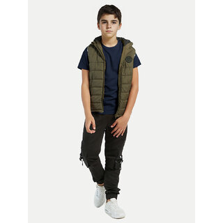 Exclusive Kids Boys Navy Crew neck T-shirt 2025 at ShopCircuit | ONDC