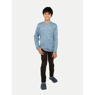 Elegant Data - Not - Present Boys Light Blue  Full Sleeve T-Shirt 2025 at ShopCircuit | ONDC