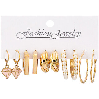 Trendy Hoop Earring - Earrings | Buy online on ZillyBuy