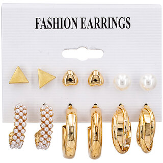 Vintage Style Hoop Earring - Earrings | Buy online on ZillyBuy