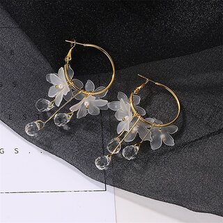 Floral Dangler Earring - Earrings | Buy online on ZillyBuy