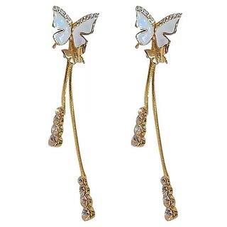 Butterfly with Hngings - Earrings | Buy online on ZillyBuy