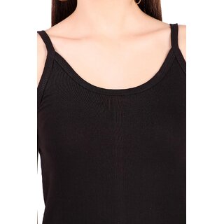 Elegant Kids Mrd Designer Hub Solid Black Cotton Camisole (Pack of 5) 2025 at ShopCircuit | ONDC