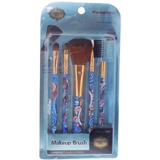 Makeup Brush Set 5 in 1 For Women and Girls