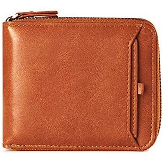 Fashlook Bi-fold Wallet Artificial Leather Tan Wallet with 7 Card Slots - Handbags | Buy online on ZillyBuy