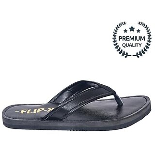Top Men LEACO Men Slippers By Flip X - Leatherette Comfortable, Stylish, Durable, Non-Slip Slipp