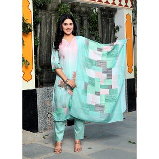 Sophisticated Women Lavesh Creations Kurti With Dupatta  Pent Set 2025 at ShopCircuit | ONDC