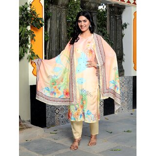 Trendy Women KurtaKraze Kurti With Pent  Dupatta Set 2025 at ShopCircuit | ONDC