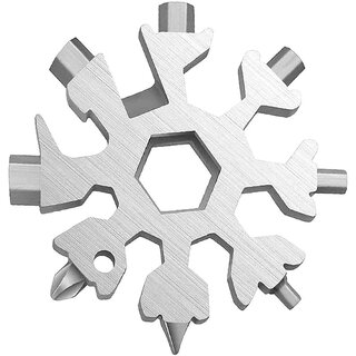 18 in 1 Tool, Snowflake Multi Tool, Multi-Purpose Screwdriver Tool, Key-Chain-Screwdriver, Bottle Opener - Hardware, Tools and Home Safety | Buy online on ZillyBuy