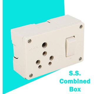 Switch Socket combind Box 16 Amp