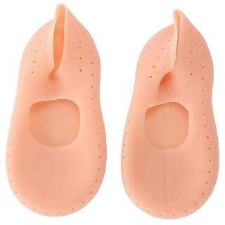 Silicone Socks Full Size Socks,Moisturizing Socks Foot Anti Cracking Care Skin Socks For Dry Feet Cracked Heel Repair He