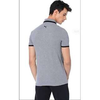 Trendy Men Manav Enterprises Men Printed V Neck Poly Cotton Grey, Black T-Shirt 2025 at ShopCirc