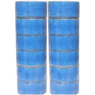 kips pack of 12 pcs branded packaging tape manual set of 2 blue 