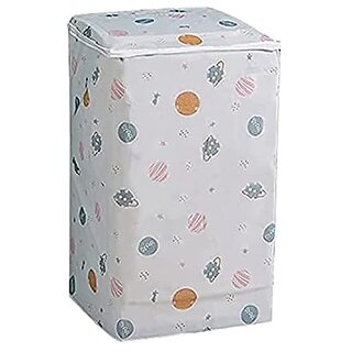 Washing Machine Cover Washer/Dryer Cover Sunscreen Dustproof Cover Load Washer Protection Waterproof Resistant Anti-aging Washing Machine DryerLid (Top Loading- 57x 56 x 84 cm Color/Design May Vary) 1 PCS - Home Improvement | Buy online on ZillyBuy