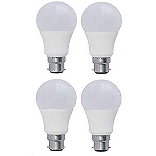 9 watt led Bulb Aluminium Housing with driver circuit (pack of 4)