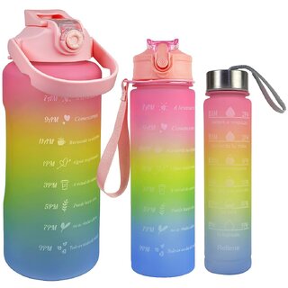 Water Bottle 2000ML, 900ML, 300ML (Set of 3)
