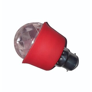 Mini Temple Special Light 3 Watt Multi LED Function Super Bright Bulb (Pack of 2, Multicolor)