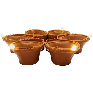 Minha Plastic 6  Diya for Eco-Friendly Decorations Water Sensor Diyasn - Electricals | Buy online on ZillyBuy