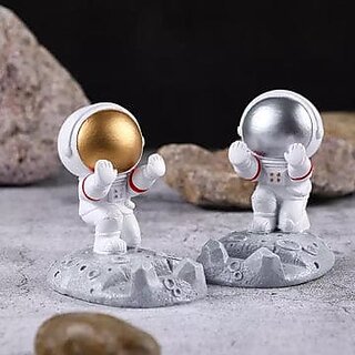 Astronaut Phone Holder,Spaceman Mobile Phone Stand,Cool 3D Cartoon Design,Multi-Purpose Stand for All Smartphone,Anti S