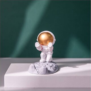 Astronaut Phone Holder,Spaceman Mobile Phone Stand,Cool 3D Cartoon Design,Multi-Purpose Stand for All Smartphone,Anti S