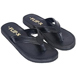 Exclusive Men LEACO Men Slippers By Flip X - Leatherette Comfortable, Stylish, Durable, Non-Slip