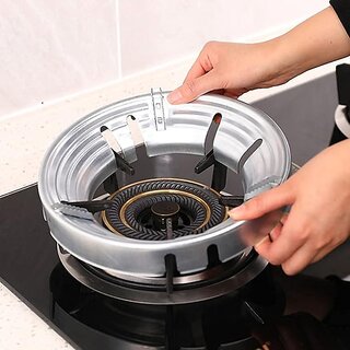 Gas Saver Burner Stand Home Gas Stove Fire Windproof Energy Saving Stand (pack of 1)