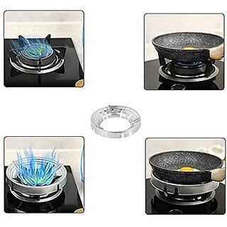 Gas Saver Burner Stand Home Gas Stove Fire Windproof Energy Saving Stand (pack of 1)