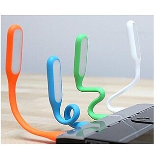 Combo Pack of 5 Piece Flexible Portable Bendable USB LED Lights for Your Laptop (Colour May Vary)