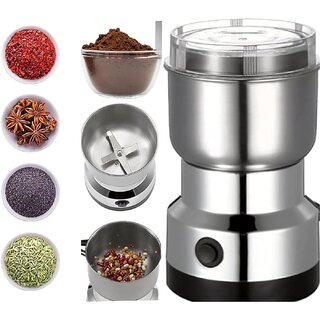Nima Stainless Steel Electric Grinder for Kitchen Office Home Use 300ml Mixer Grinder - Hardware, Tools and Home Safety | Buy online on ZillyBuy