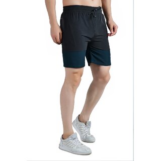Chic Men Kwings Athletic Shorts for Men - Quick-Dry Lycra Blend Gym & Running Shorts with Secure