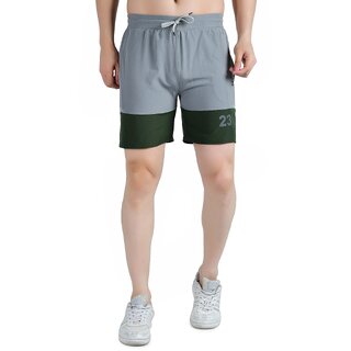 Kwings Athletic Shorts for Men - Quick-Dry Lycra Blend Gym  Running Shorts with Secure Zipper Pockets - Track Pants | Buy online on ZillyBuy