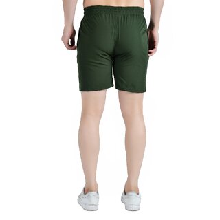Sophisticated Men Kwings Men's Running & Gym Shorts - Piping Design Lycra Blend with 2 Zipper Po