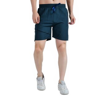 Kwings Men's Running & Gym Shorts - Piping Design Lycra Blend with 2 Zipper Pockets for Maximum Comfort - Track Pants | Buy online on ZillyBuy