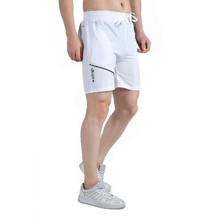 New Men Kwings Men's Running & Gym Shorts - Piping Design Lycra Blend with 2 Zipper Pockets for 