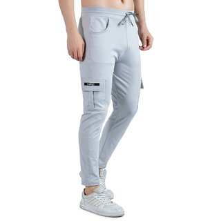 Trendy Men Kwings Men's Cargo Track Pants - Comfortable  Stylish Joggers with Pockets for Gym, Y