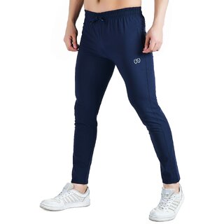 Top Men Kwings Men's Track Pant - Premium Nylon Terry Joggers for Gym, Running & Yoga | Comfort 
