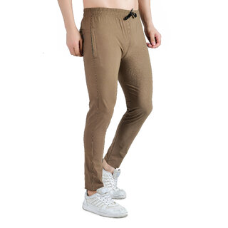 Chic Men Kwings Men's Track Pant - Premium Nylon Terry Joggers for Gym, Running & Yoga | Comfort
