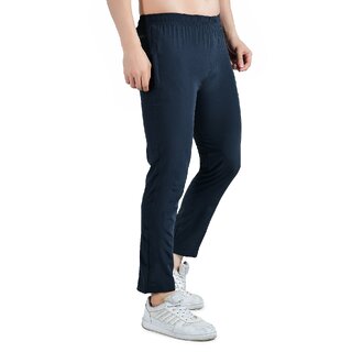 Elegant Men Kwings Soft NS Lycra Track Pant for Men - Comfortable Straight Fit Joggers with Secu