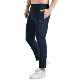 Elegant Men Kwings Soft NS Lycra Track Pant for Men - Comfortable Straight Fit Joggers with Secu
