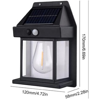 Solar Interaction Wall Lamp Outdoor Solar Light For Anywhere Solar Light Set(Wall Mounted Pack of 1)