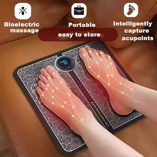 FOOT Massager Mat, with Cervical mini Massager Combo Set 002