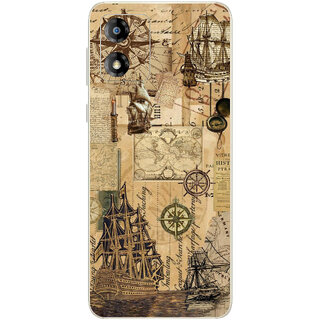 Yug Emporium Moto E13 Vinatge Ship 9D (Back Cover, Multicolor)