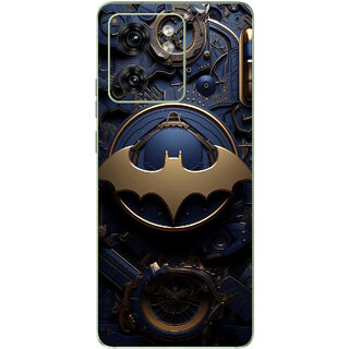Yug Emporium Motorola Edge 40 Black BATMAN 9D (Back Cover, Multicolor)