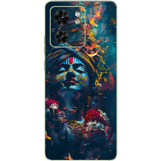 Yug Emporium Motorola Edge 40 Art Krishna Leather (Back Cover, Multicolor)