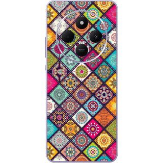 Yug Emporium Mi Redmi 4A 5G 3D Multicolor Rangoli (Back Cover, Multicolor)