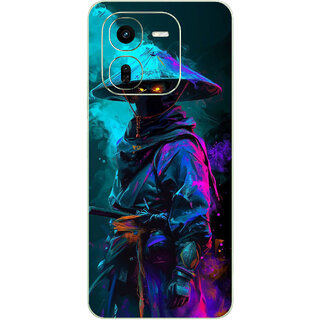 Yug Emporium iQOO Z9X 5G Kungfun Man (Back Cover, Multicolor)