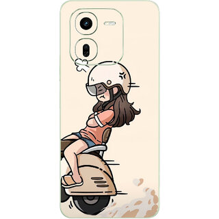 Yug Emporium iQOO Z9X 5G Girl couple (Back Cover, Multicolor)
