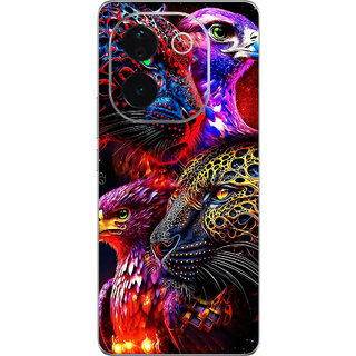 Yug Emporium IQOO Z9s Pro 5G Mix Animal (Back Cover, Multicolor)