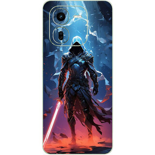 Yug Emporium iQOO Z9X 5G Angry Man (Back Cover, Multicolor)