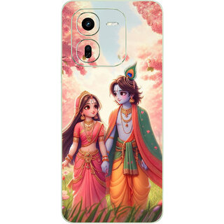Yug Emporium iQOO Z9X 5G Rani radha (Back Cover, Multicolor)